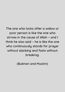 Taking Care of the Poor