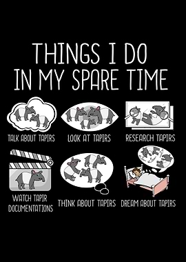 Funny Tapir Gift Kids