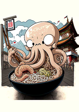 Octopus Ramen