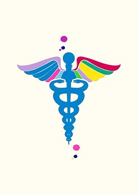 Medicine symbol Caduceus