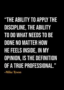Mike Tyson Quote