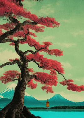 Japan Red Leaves Autumnal