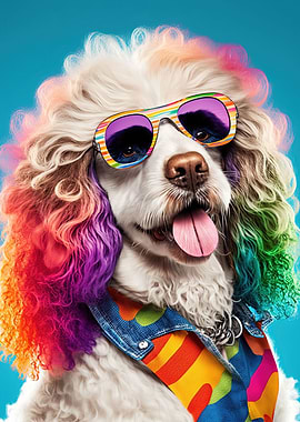 Awesome Summer Stylish Dog