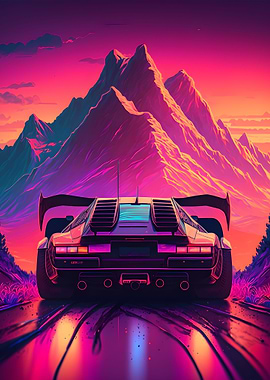 Sports Car Synthwave