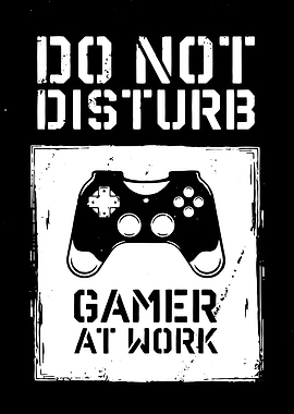 gamer at work minimalist