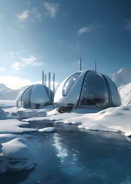 Antarctica Living Pods