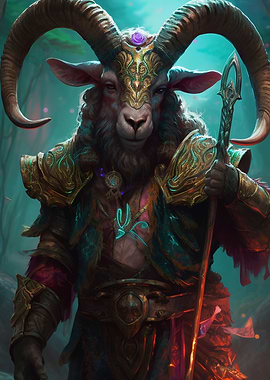 Mystical Ram warrior