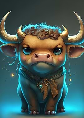 cute bull