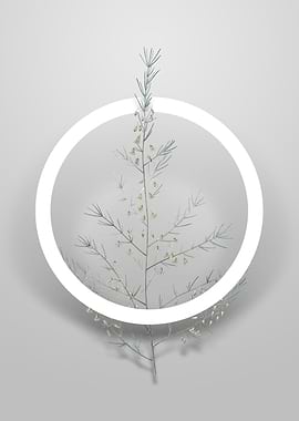 Sea Asparagus Flower Art