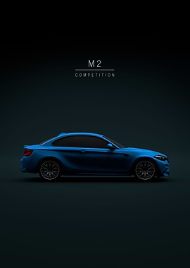 2019 BMW M2 Beach Blue