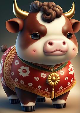 cute bull