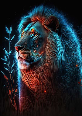 galaxy lion
