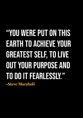 Steve Maraboli Quote