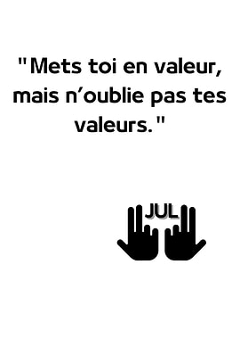 Jul valeurs