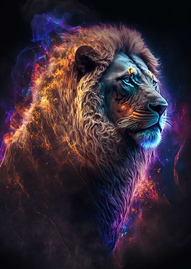 galaxy lion