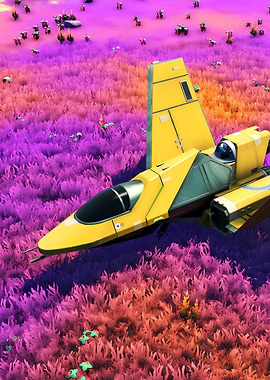 Rocket Space Plane Color