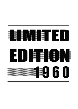 Limited Edition 1960