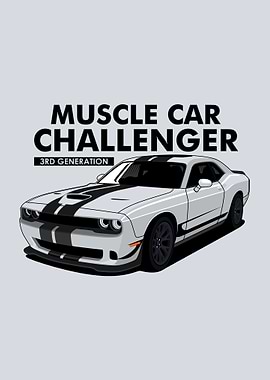Muscle Car Challenger 3rd