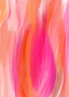 The Pinky Flame Poster