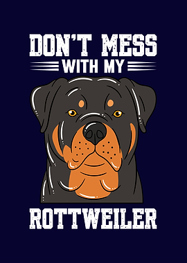 Funny Rottweiler Dog