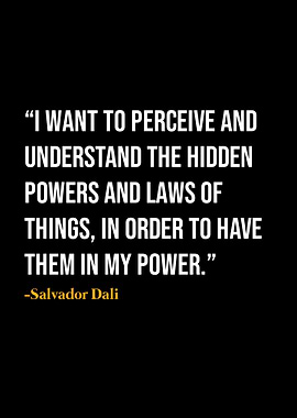 Salvador Dali Quote