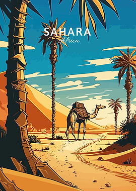 Travel to sahara