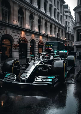 Formula one Mercedes Benz