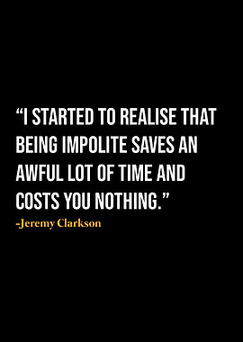 Jeremy Clarkson Quote