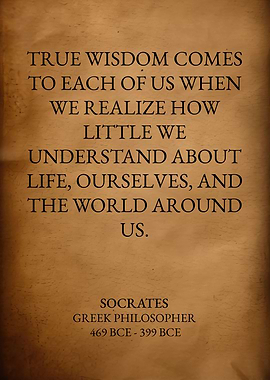 How Little We Understand