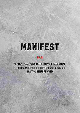manifest definition