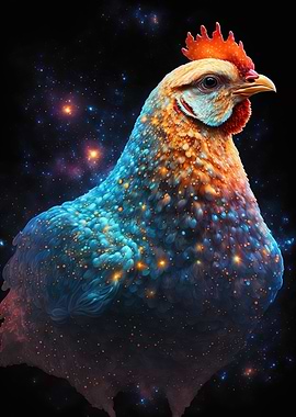 chicken colorful