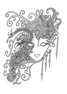 Carnival Dragon Mask