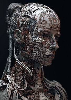 Cyborg Porcelain Female