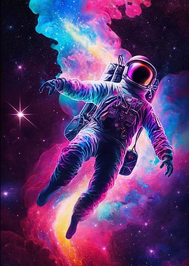 Colorful Astronaut