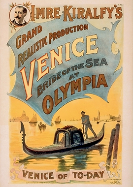 Venice Vintage Poster