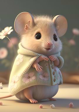 cute mouse animal