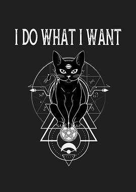 Occult Cat Lover Own Will