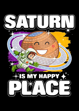 Saturn Is My Happy Place