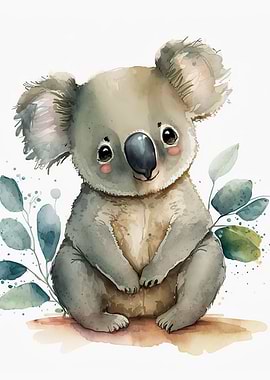 Koala watercolor
