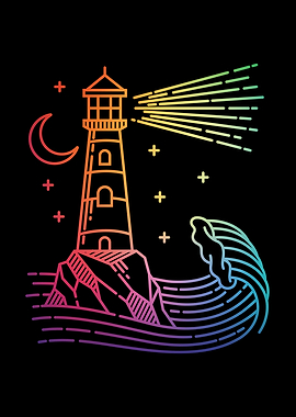 Rainbow Lighthouse