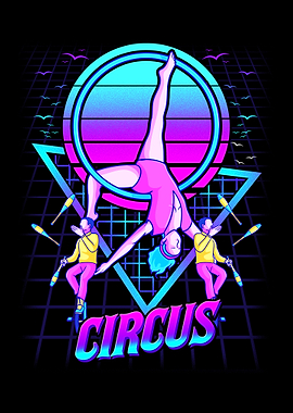 Circus Aerialist Trapeze