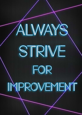 Always strive
