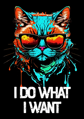 I Do What I Want Cat