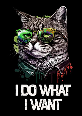 I Do What I Want Cat