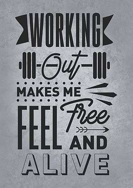 Working Out Feel Alive