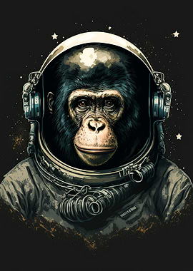 Chimp astronaut