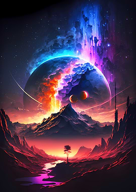 Twilight on New Planet