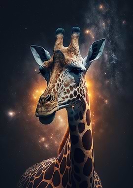 neon giraffe