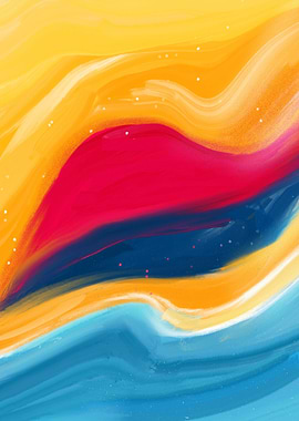 Rainbow Abstract Color