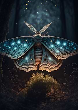Moth animal